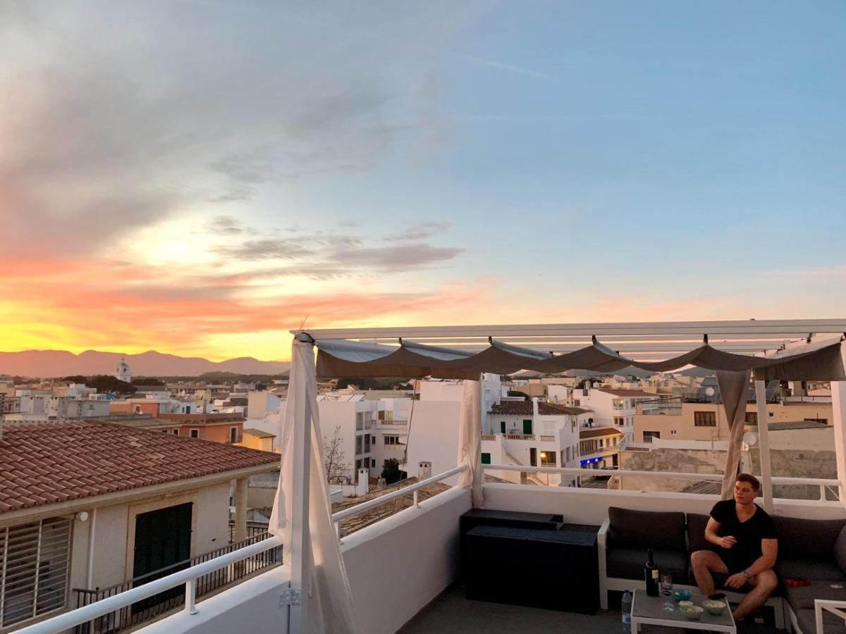 Sonne & Meerblick Aus 40 Grad Heissem Whirlpool Geniessen - Zentral Am Hafen Und Dennoch Ruhig Cala Ratjada  Dış mekan fotoğraf